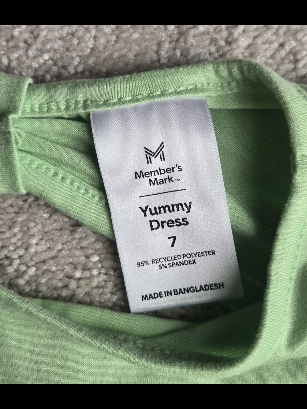 Members Mark mint green
